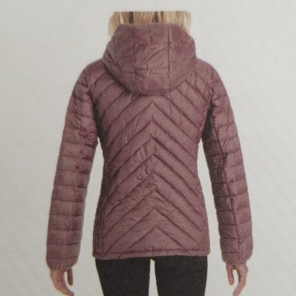 NEW DUSTY ROSE Packable Lightweight Down Jacket - Picture 2 of 8